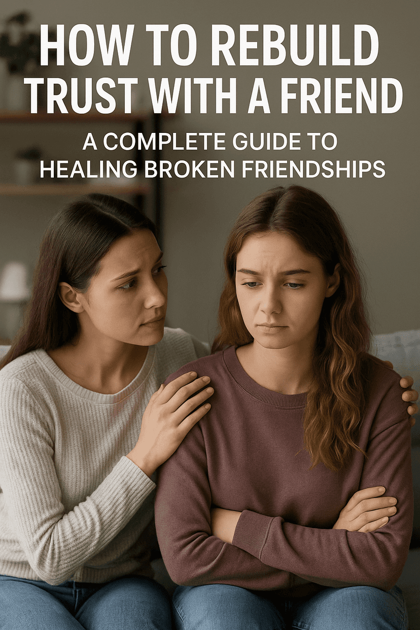 Trusting Friend How to Rebuild Trust with a Friend: 10 Proven Steps That Actually Work ...